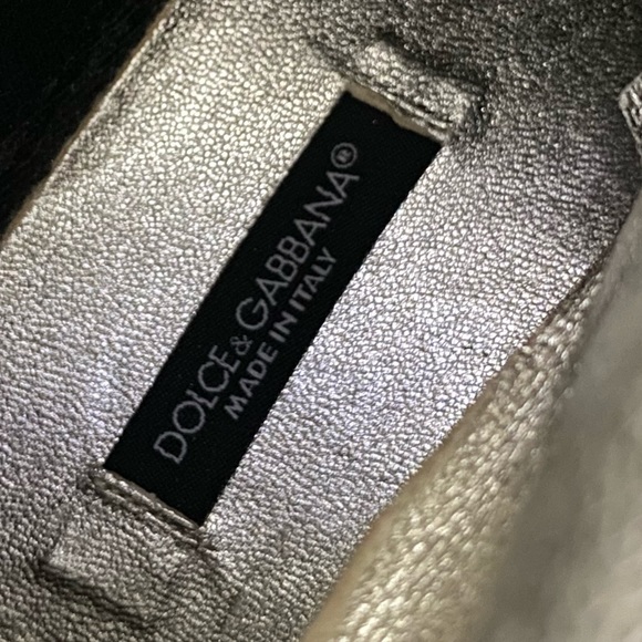 Dolce & Gabbana Over Knee Winter Snow Rubber & Leather Boots 8 38.5 dust… - Picture 7 of 17